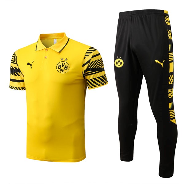 Polo Borussia Dortmund Conjunto Completo 2022/2023 Amarillo